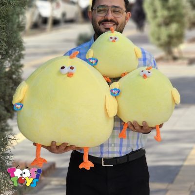 عروسک جوجه چشم قلمبه