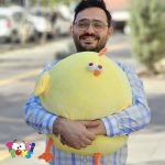 عروسک جوجه چشم قلمبه