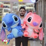 عروسک استیج دختر و پسر اورجینال آبی و صورتی