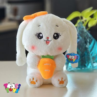 عروسک خرگوش هویج و توت فرنگی