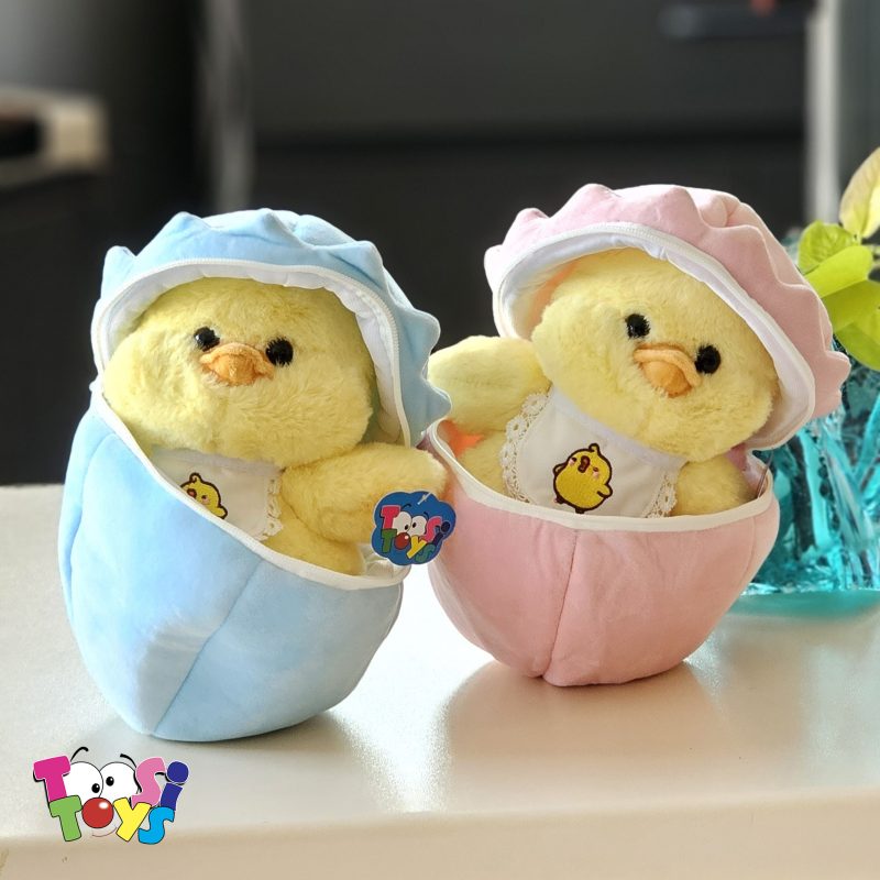 عروسک جوجه سوپرایزی زیپی