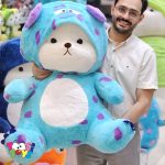 عروسک خرس لباس سالیوانی