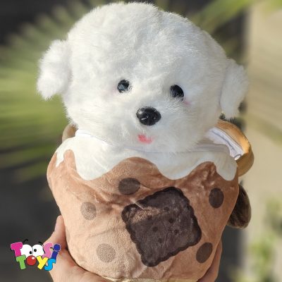 عروسک سگ سوپرایزی کیفی