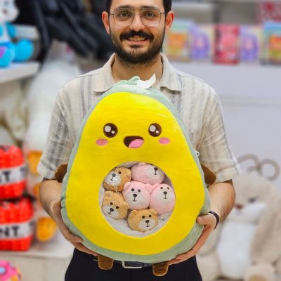 عروسک بالشتی میوه‌ جات بچه دار
