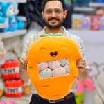 عروسک بالشتی میوه‌ جات بچه دار