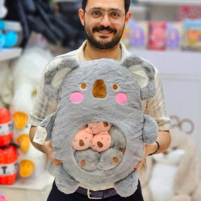 عروسک بالشتی حیوانات بچه دار