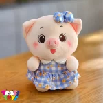 عروسک خوک دامن گل گلی