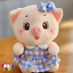 عروسک خوک دامن گل گلی