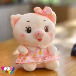 عروسک خوک دامن گل گلی