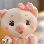 عروسک خوک دامن گل گلی