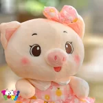 عروسک خوک دامن گل گلی