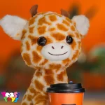 عروسک زرافه بامزه نقلی