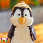 عروسک پنگوئن کیوت کلاه دار