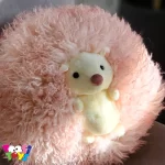 عروسک جوجه تیغی پشمالو