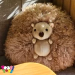 عروسک جوجه تیغی پشمالو