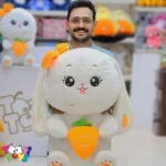 عروسک خرگوش چشم قلبی