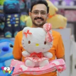 عروسک کیتی پتودار پاپیونی
