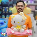 عروسک کیتی پتودار پاپیونی