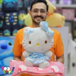 عروسک کیتی پتودار پاپیونی