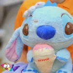 عروسک پتو بالشتی استیچ بستنی به دست