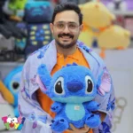 عروسک پتو بالشتی استیچ 3 رنگ