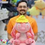 عروسک پتو بالشتی استیچ کلاه دار