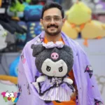 عروسک پتو بالشتی کرومی و ملودی لباس دار