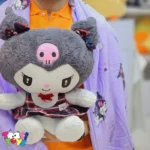 عروسک پتو بالشتی کرومی لباس چهارخونه