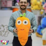 عروسک هویج بالشتی
