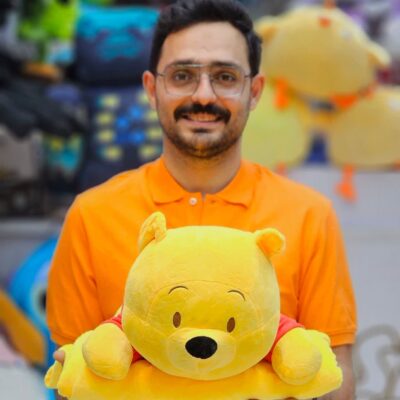 عروسک پتو بالشتی پو