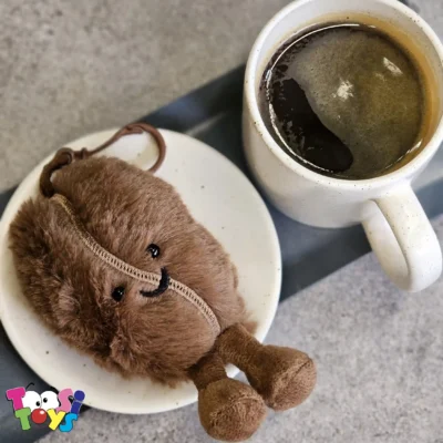 آویز جاکلیدی قهوه