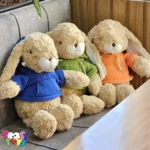 عروسک خرگوش لباس هودی ایستاده