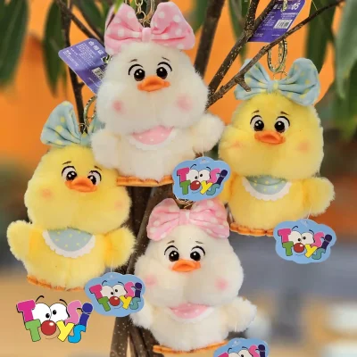 عروسک آویز جاکلیدی جوجه 2 رنگ
