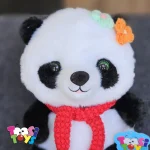 عروسک پاندا گل به سر