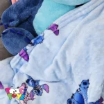 عروسک پتو بالشتی استیج گوش صورتی