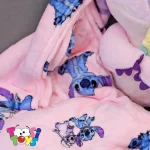 عروسک پتو بالشتی استیج گل به دست