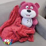 عروسک پتو بالشتی خرس لاتسو مهربون