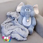 عروسک پتو بالشتی فیل نیکی