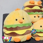 عروسک جوجه همبرگری