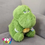 عروسک دایناسور همبرگری
